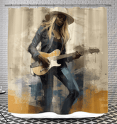 Heavy Metal Opuses Shower Curtain - Beyond T-shirts